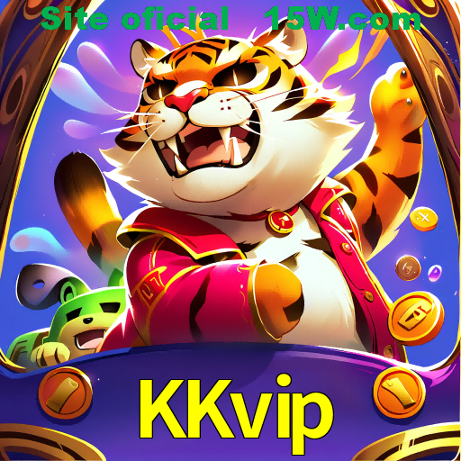Imagem promocional da KKvip mostrando a plataforma e suas vantagens